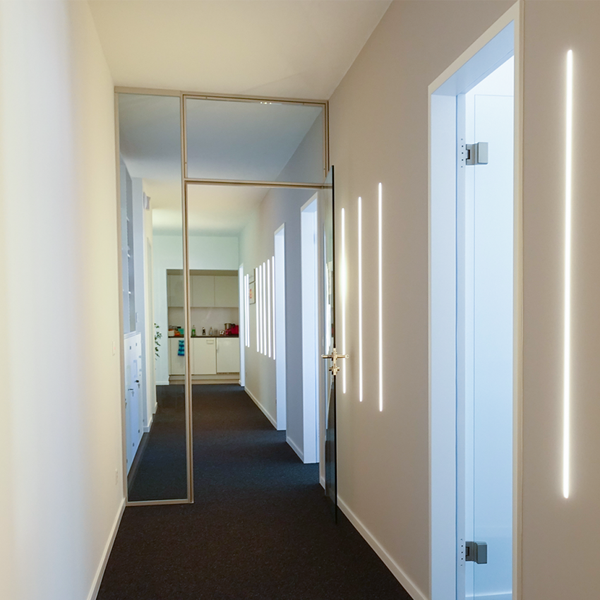 Wir freuen uns, dass wir die neuen Büroräumlichkeiten der Moritz Hunziker AG mit einer ansprechenden Bürobeleuchtung ausstatten durften.